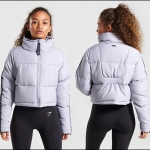 NWT Gymshark Puffer in Lilac